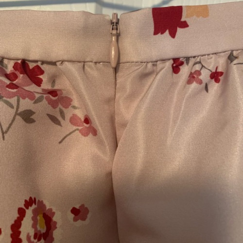 Red Valentino Pink floral skirt - Picture 3 of 5